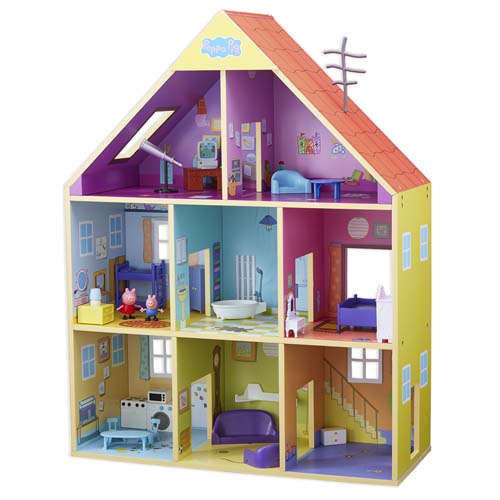 Casa gigante de madera Peppa Pig